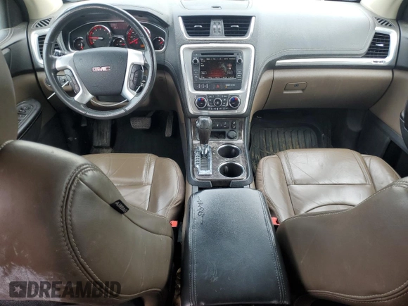 2014 GMC Acadia SLT z VIN 1GKKVRKD2EJ182661, wystawiony jako Copart lot #58525495 z przebiegiem 233 662 mil mil oraz Tytuł czysty. Historia ofert i sprzedaży dostępna na DreamBid. Obrazek 8.