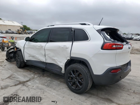 2018 Jeep Cherokee Latitude Plus with VIN 1C4PJLLB3JD542598, listed as a Copart auction lot 51482035 with 76,543 mi miles and Salvage Title. Bid and sale history available at DreamBid. Image 2.