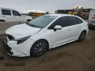 2022 Toyota Corolla LE with VIN JTDEPMAE3N3016959, listed as a Copart auction lot 48989025 with 91,829 mi miles and Salvage Title. Bid and sale history available at carsss.com. Image 1.