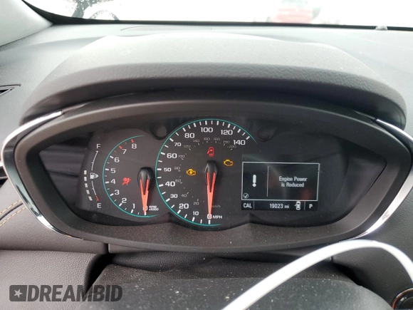 2022 Chevrolet Trax LT with VIN KL7CJPSM7NB518795, listed as a Copart auction lot 43701935 with 19,023 mi miles and Non Repairable. Bid and sale history available at carsss.com. Image 9.