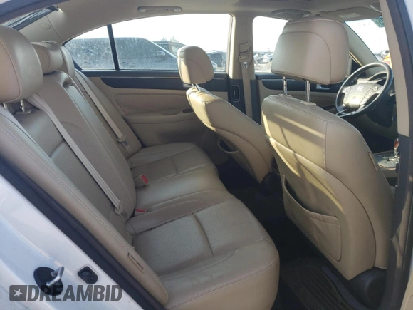 2013 Hyundai Genesis 3.8L z VIN KMHGC4DD5DU246546, wystawiony jako Copart lot #53562825 z przebiegiem 81 725 mil mil oraz Szkoda całkowita • Salvage title. Historia ofert i sprzedaży dostępna na DreamBid. Obrazek 10.
