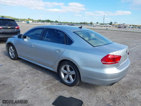2015 Volkswagen Passat 1.8T Limited Edition with VIN 1VWAS7A35FC090573, listed as a IAAI auction lot 42029286 with 151,451 mi miles. Bid and sale history available at carsss.com. Image 3.