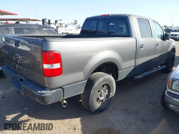 2008 Ford F-150 XLT with VIN 1FTPW145X8FB04108, listed as a IAAI auction lot 42268578 with 208,264 mi miles and . Bid and sale history available at DreamBid. Image 4.