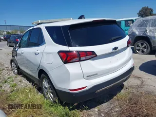 2024 Chevrolet Equinox LT z VIN 3GNAXKEG2RS105279, wystawiony jako IAAI lot #42233572 z przebiegiem 23 215 mil mil oraz . Historia ofert i sprzedaży dostępna na DreamBid. Obrazek 3.