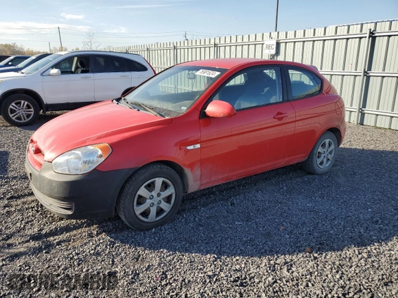 2008 Hyundai Accent Man L with VIN KMHCN35C68U092394, listed as a Copart auction lot 76981624 with 157,154 mi miles and Clean Title. Bid and sale history available at carsss.com. Image 1.