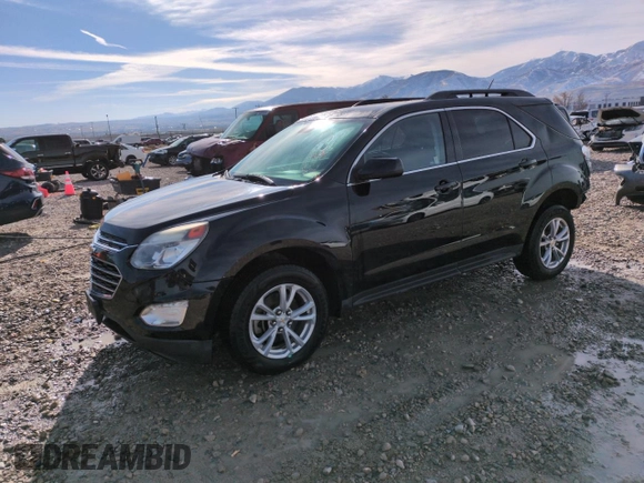 2016 Chevrolet Equinox LT with VIN 2GNFLFEK8G6112259, listed as a Copart auction lot 80082184 with 76,463 mi miles and Salvage Title. Bid and sale history available at carsss.com. Image 1.