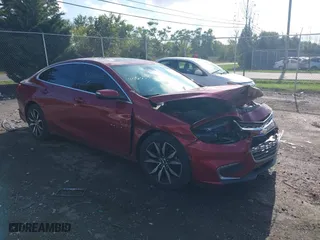 2018 Chevrolet Malibu LT with VIN 1G1ZD5ST8JF120474, listed as a IAAI auction lot 40503820 with 193,730 mi miles. Bid and sale history available at carsss.com. Image 1.