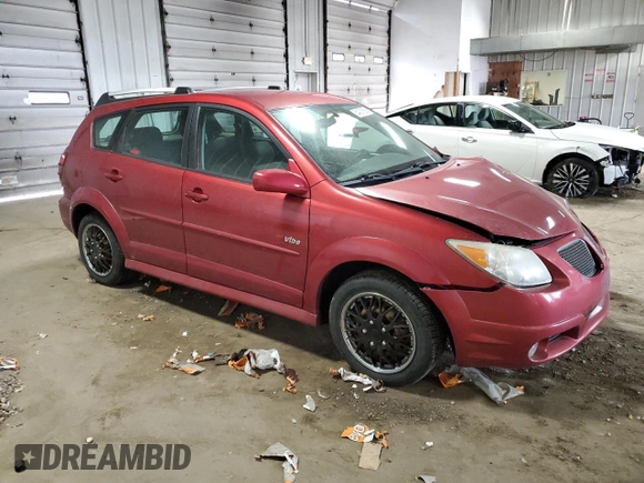 2007 Pontiac Vibe with VIN 5Y2SL65897Z411064, listed as a Copart auction lot 54091665 with 225,372 mi miles and Non Repairable. Bid and sale history available at carsss.com. Image 4.