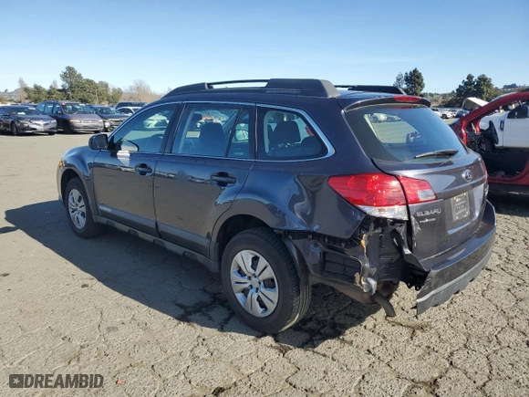 2010 Subaru Outback with VIN 4S4BRBAC0A3350260, listed as a Copart auction lot 44448345 with 75,350 mi miles and Salvage Title. Bid and sale history available at carsss.com. Image 2.