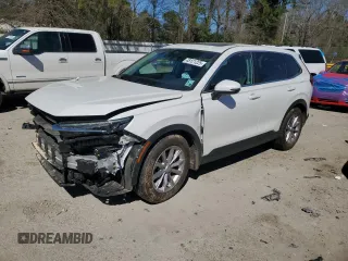 2024 Honda CR-V EX-L with VIN 2HKRS3H75RH316479, listed as a Copart auction lot 48121225 with 26,396 mi miles and Salvage Title. Bid and sale history available at DreamBid. Image 1.