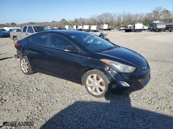 2011 Hyundai Elantra GLS PZEV with VIN 5NPDH4AE1BH034286, listed as a Copart auction lot 48204235 with 101,699 mi miles and Salvage Title. Bid and sale history available at carsss.com. Image 4.