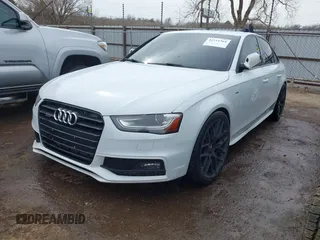 2015 Audi A4 Premium Plus with VIN WAUFFAFL6FN001386, listed as a IAAI auction lot 41711364 with 112,677 mi miles. Bid and sale history available at carsss.com. Image 17.