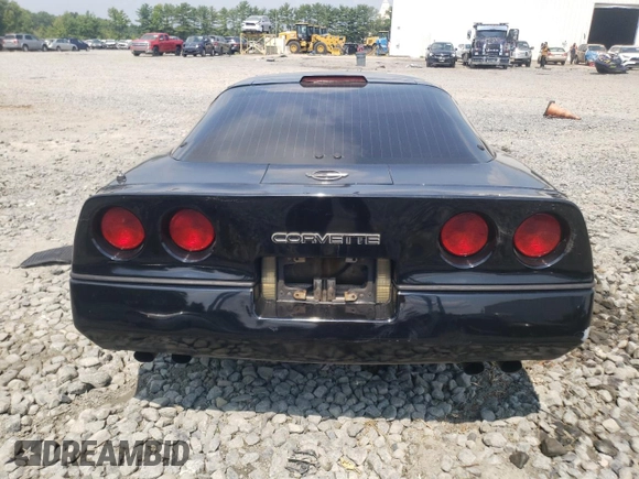1987 Chevrolet Corvette with VIN 1G1YY2182H5108056, listed as a Copart auction lot 66313144 with 94,107 mi miles and Salvage Title. Bid and sale history available at carsss.com. Image 6.