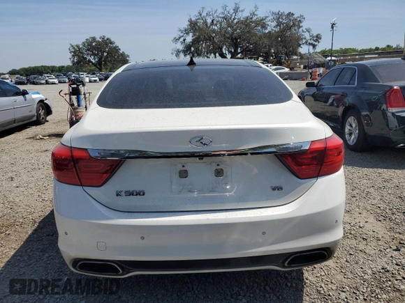 2015 Kia K900 Premium z VIN KNALU4D42F6026785, wystawiony jako Copart lot #49147635 z przebiegiem 74 931 mil mil oraz Szkoda całkowita • Salvage title. Historia ofert i sprzedaży dostępna na DreamBid. Obrazek 6.