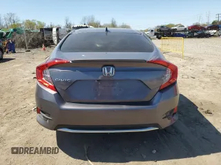 2021 Honda Civic Sedan EX with VIN 19XFC1F36ME200774, listed as a Copart auction lot 53517975 with 67,915 mi miles and Salvage Title. Bid and sale history available at carsss.com. Image 6.