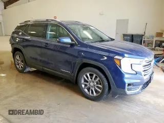 2023 GMC Terrain SLT with VIN 3GKALPEG2PL149702, listed as a Copart auction lot 65479715 with 62,733 mi miles and Clean title. Bid and sale history available at DreamBid. Image 4.