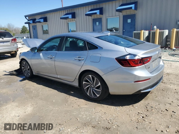 2020 Honda Insight Touring with VIN 19XZE4F93LE007106, listed as a Copart auction lot 47823085 with Not Provided miles and Non Repairable. Bid and sale history available at carsss.com. Image 2.