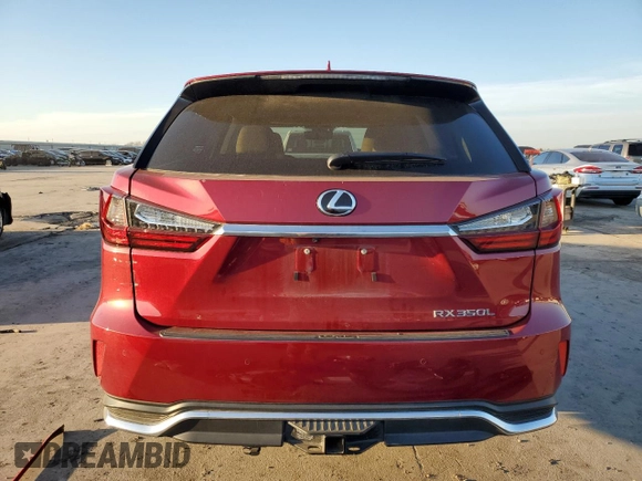 2022 Lexus RX with VIN JTJHZKEA7N2027095, listed as a Copart auction lot 85707874 with 43,921 mi miles and Salvage Title. Bid and sale history available at carsss.com. Image 6.