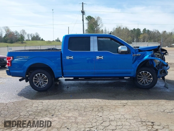 2019 Ford F-150 XL with VIN 1FTEW1EP0KFD47831, listed as a IAAI auction lot 41887760 with 106,495 mi miles and . Bid and sale history available at DreamBid. Image 14.
