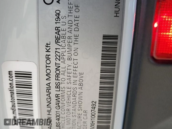 2017 Audi TT z VIN TRUC5AFVXH1007492, wystawiony jako Copart lot #77004494 z przebiegiem 80 783 mil mil oraz Szkoda całkowita • Salvage title. Historia ofert i sprzedaży dostępna na DreamBid. Obrazek 13.