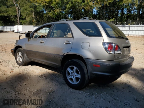 2003 Lexus RX 300 with VIN JTJGF10U430155240, listed as a Copart auction lot 76406564 with 0 mi miles and Salvage Title. Bid and sale history available at carsss.com. Image 2.