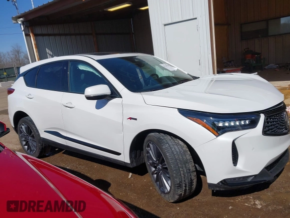 2022 Acura RDX PMC Edition with VIN 5J8TC2H88NL001219, listed as a IAAI auction lot 41749248 with 47,484 mi miles. Bid and sale history available at carsss.com. Image 13.