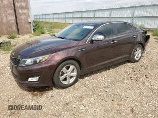 2014 Kia Optima LX with VIN 5XXGM4A73EG343381, listed as a Copart auction lot 45006875 with 168,899 mi miles and Clean title. Bid and sale history available at DreamBid. Image 1.