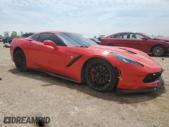 2016 Chevrolet Corvette Z51 3LT с VIN 1G1YM2D79G5112599, выставлен на аукционе Copart как лот 59691115 с пробегом 41 882 миль миль и Списание • Salvage title. История ставок и продаж доступна на DreamBid. Изображение 4.