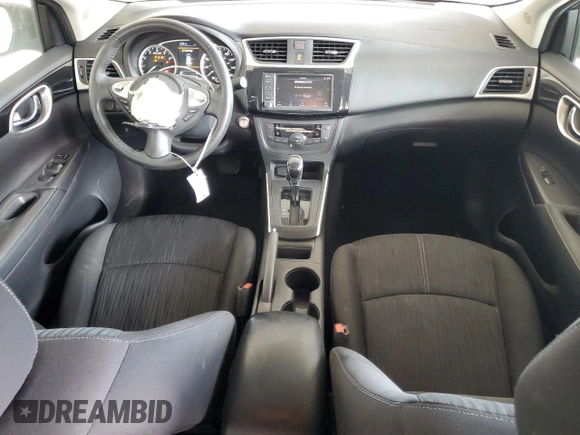 2019 Nissan Sentra SV with VIN 3N1AB7AP9KL607459, listed as a Copart auction lot 52867575 with 58,286 mi miles and Non Repairable. Bid and sale history available at carsss.com. Image 8.