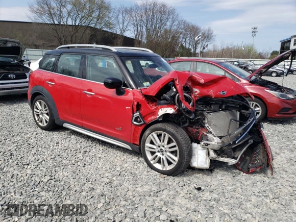 2021 MINI Countryman Cooper S with VIN WMZ83BR04M3M98250, listed as a Copart auction lot 53811515 with 45,054 mi miles and Salvage title. Bid and sale history available at DreamBid. Image 4.