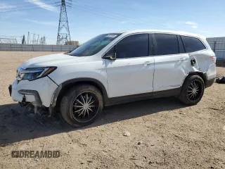 2022 Honda Pilot EX-L z VIN 5FNYF6H55NB015235, wystawiony jako Copart lot #60871925 z przebiegiem 140 008 mil mil oraz Szkoda całkowita • Salvage title. Historia ofert i sprzedaży dostępna na DreamBid. Obrazek 1.