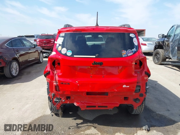 2017 Jeep Renegade Altitude with VIN ZACCJBBB2HPE76759, listed as a IAAI auction lot 41773402 with 134,468 mi miles and . Bid and sale history available at DreamBid. Image 17.