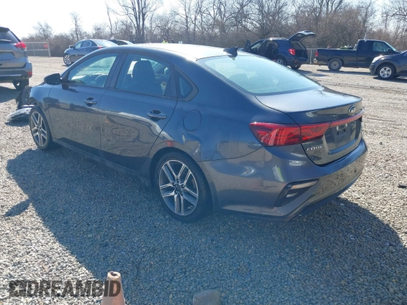 2019 Kia Forte S with VIN 3KPF34AD2KE067042, listed as a IAAI auction lot 41872177 with 96,992 mi miles. Bid and sale history available at carsss.com. Image 3.
