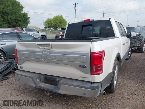 2015 Ford F-150 XLT with VIN 1FTEW1EF1FFC92433, listed as a IAAI auction lot 41939150 with 145,100 mi miles and . Bid and sale history available at DreamBid. Image 4.