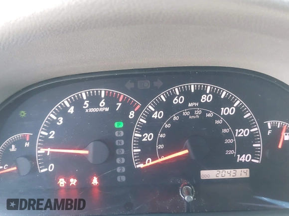 2006 Toyota Camry STD with VIN 4T1BE32K66U718658, listed as a IAAI auction lot 42086473 with 204,314 mi miles. Bid and sale history available at carsss.com. Image 7.