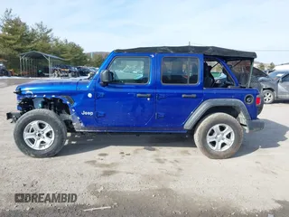 2020 Jeep Wrangler Unlimited Sport S z VIN 1C4HJXDG2LW260238, wystawiony jako IAAI lot #41415820 z przebiegiem 62 224 mil mil oraz . Historia ofert i sprzedaży dostępna na DreamBid. Obrazek 15.