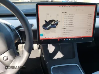 2022 Tesla Model 3 Long Range with VIN 5YJ3E1EB4NF249277, listed as a Copart auction lot 45952725 with Not Provided miles and Salvage Title. Bid and sale history available at DreamBid. Image 9.