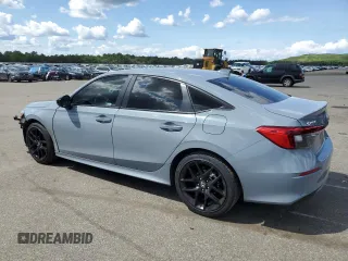 2024 Honda Civic Sedan Sport with VIN 2HGFE2F58RH509791, listed as a Copart auction lot 68592024 with 12,640 mi miles and Salvage Title. Bid and sale history available at carsss.com. Image 2.