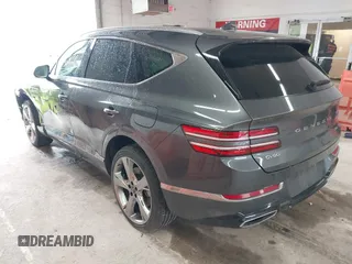 2023 Genesis GV80 with VIN KMUHBDSBXPU112470, listed as a IAAI auction lot 42326878 with 28,302 mi miles and . Bid and sale history available at DreamBid. Image 3.
