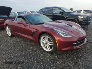 2018 Chevrolet Corvette 2LT with VIN 1G1YD2D79J5105109, listed as a Copart auction lot 74131274 with 13,690 mi miles and Non Repairable. Bid and sale history available at carsss.com. Image 4.