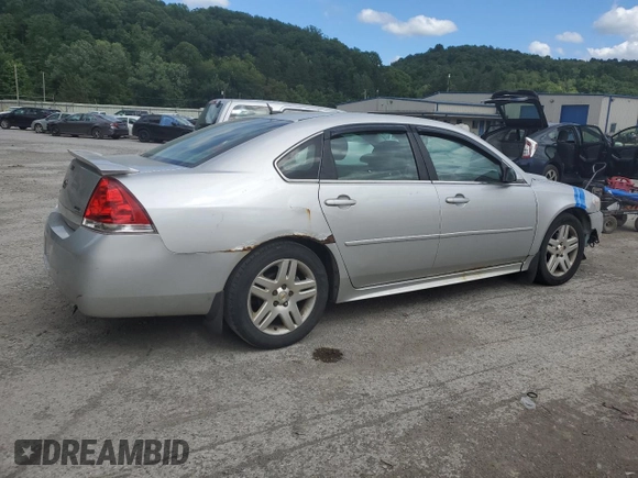 2011 Chevrolet Impala LT Fleet with VIN 2G1WG5EK8B1180812, listed as a Copart auction lot 88100245 with 172,396 mi miles and Salvage title. Bid and sale history available at DreamBid. Image 3.