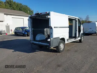 2018 Ram ProMaster Cargo with VIN 3C6TRVAG1JE152736, listed as a IAAI auction lot 40743120 with Not Provided miles and . Bid and sale history available at DreamBid. Image 4.