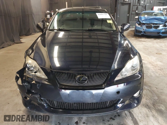 2007 Lexus IS 250 with VIN JTHCK262872012888, listed as a IAAI auction lot 42095706 with 218,936 mi miles. Bid and sale history available at carsss.com. Image 12.