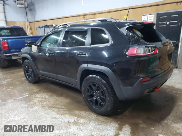 2019 Jeep Cherokee Trailhawk with VIN 1C4PJMBX1KD386047, listed as a Copart auction lot 52675855 with 62,514 mi miles and Clean Title. Bid and sale history available at DreamBid. Image 2.