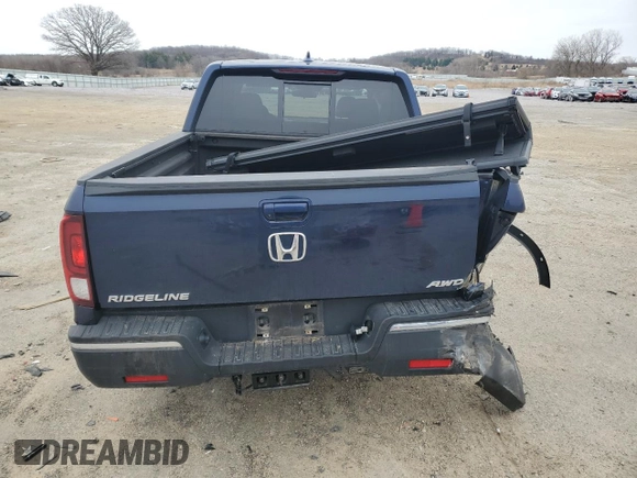 2020 Honda Ridgeline RTL with VIN 5FPYK3F5XLB024000, listed as a Copart auction lot 51298255 with 74,822 mi miles and Non repairable. Bid and sale history available at DreamBid. Image 6.