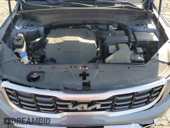 2024 Kia Telluride SX with VIN 5XYP54GC9RG530420, listed as a Copart auction lot 58373725 with 13,035 mi miles and Salvage title. Bid and sale history available at DreamBid. Image 11.