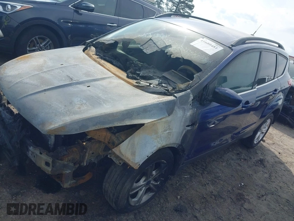 2014 Ford Escape SE with VIN 1FMCU0GX2EUD79051, listed as a IAAI auction lot 41680481 with 1 mi miles. Bid and sale history available at carsss.com. Image 2.