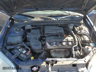 2001 Honda Civic EX with VIN 1HGEM22961L119335, listed as a Copart auction lot 46920775 with 257,675 mi miles and Salvage Title. Bid and sale history available at carsss.com. Image 11.