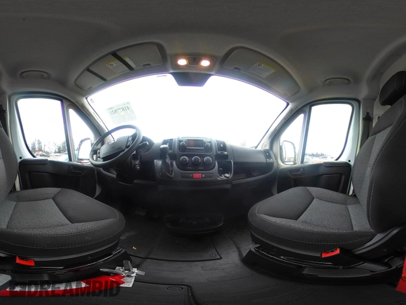 2018 Ram ProMaster Cargo with VIN 3C6URVJG9JE153637, listed as a IAAI auction lot 41877822 with 73,489 mi miles. Bid and sale history available at carsss.com. Image 24.