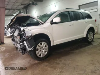 2019 Dodge Journey SE with VIN 3C4PDCBB1KT784133, listed as a Copart auction lot 49765335 with 80,954 mi miles and Salvage Title. Bid and sale history available at DreamBid. Image 1.